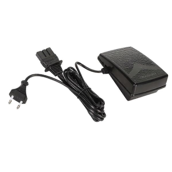 Profesjonell erstatningsfotpedal for symaskin med EU-strømkabel - 220V
