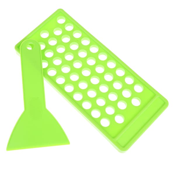 2 stk/sett DIY leppepomade leppeglans håndverkssett vokshellebrett sp onesize