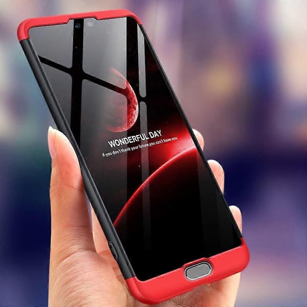 Huawei telefonfodral för Huawei P40Pro telefonfodral stativ Röd