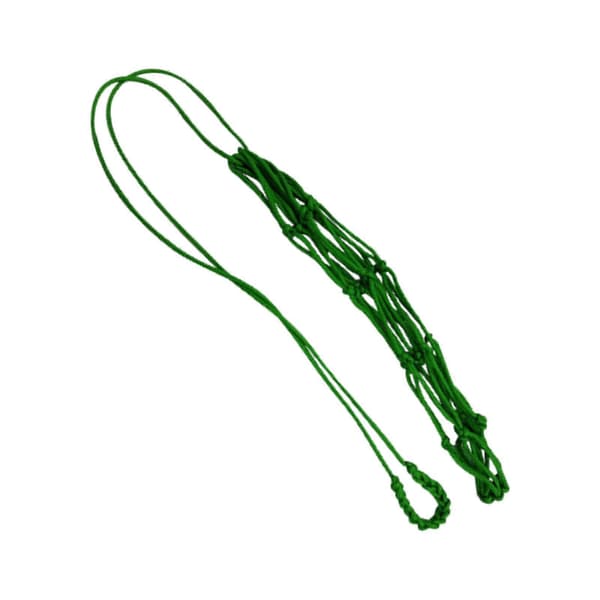 Fodboldnetpose Nylonnetpose Holdbart bærbart tilbehør Udendørs netpose Green