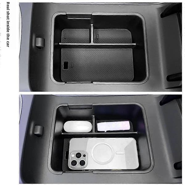 För Leapmotor B10/B01 Armstödslåda Förvaringslåda Mittkonsol Organizer Behållare