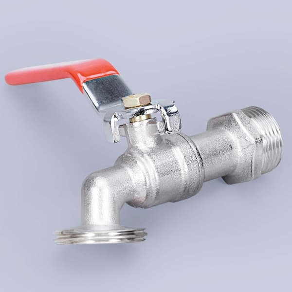 Quick-Connect IBC Tank Adapter, Nem-Installations Erstatningsfitting til Vandslange & Tapventil Tilslutning PP Nozzle