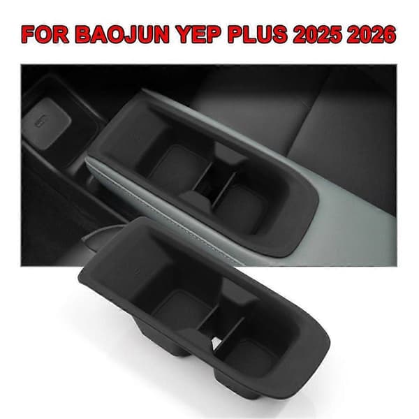 Mugghållarinsats i silikon för Baojun Yep Plus 2025-2026 - Antiskrammel
