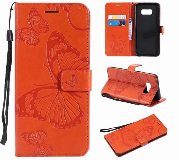 Huawei Honor Telefonfodral för Honor 20 Pro Telefonfodral Stativ Orange