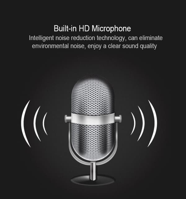 Trådløse Genopladelige Over-Ear Bluetooth Hovedtelefoner White