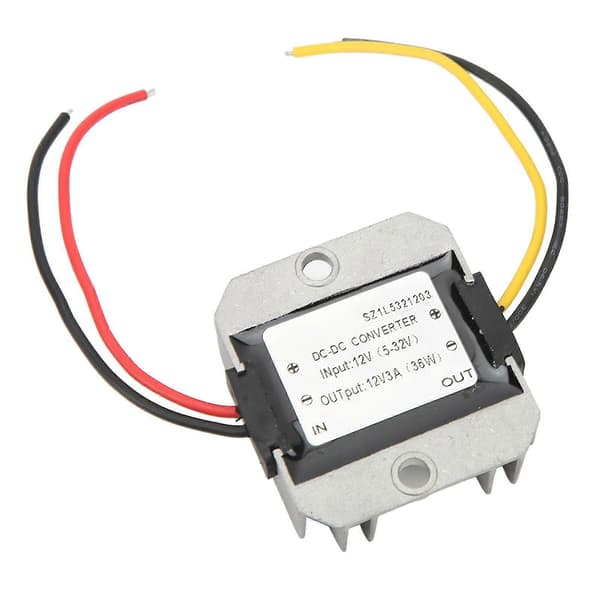 12V til 12V 3A Vanntett DC-omformermodul Justerbar Spenningsregulator
