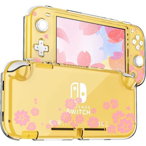 Etui kompatibelt med Nintendo Switch Lite - rosa, hardt