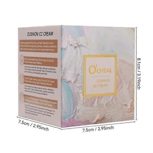 OCHEAL Mushroom Cushion CC Cream Återfuktande-20g DEEP SHADE