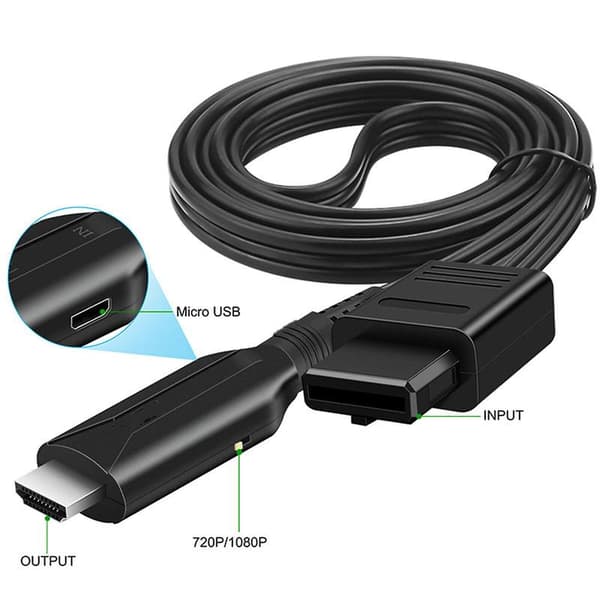 For Nintendo Gamecube Super NES / SNES N64 Til HDMI Adapter Konverteringskabel