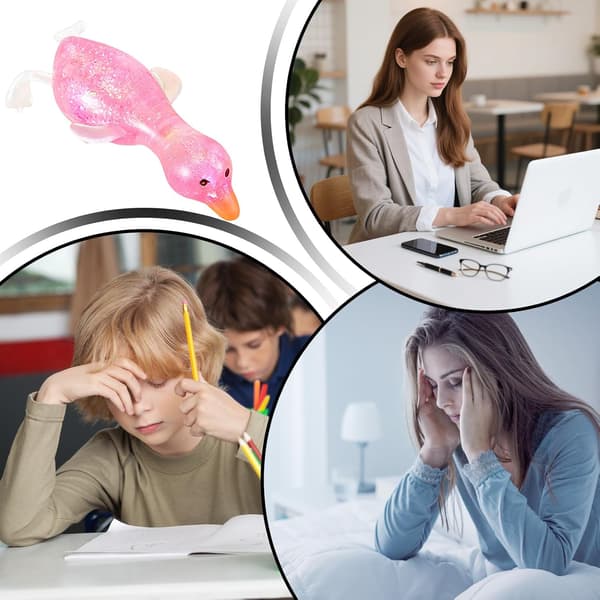 Klämanka, långsamt återgående sensorisk leksak, söt stressboll, squishy stressavlastningspryl, samlarobjekt