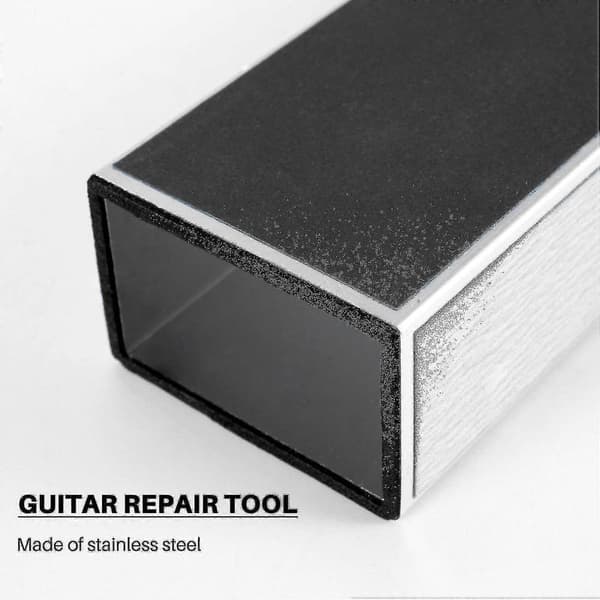 Gitarr Luthier Verktyg Inkluderar Bandplaningsbalk, Gitarrbandfil, Vippbräda och Greppbrädesskydd, g