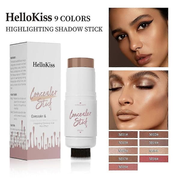 hellokiss Multifunktionell Concealer Stick Utjämnande-4g 1