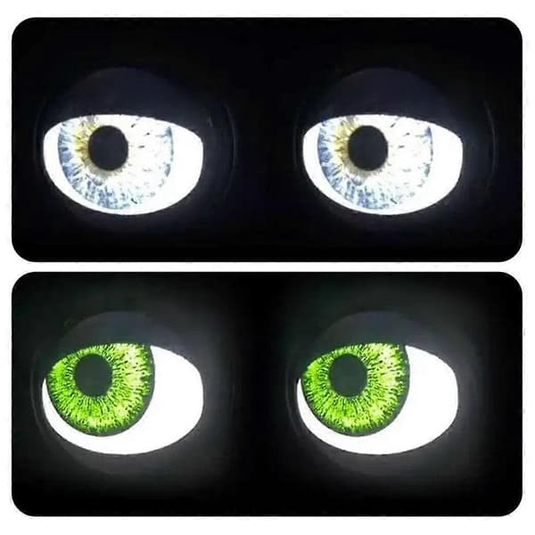 Led Dynamics Devil Eye -auton 12v-ajovalot LED-autojen ajovalopolttimot yleiskäyttöön autoihin ja moottoripyöriin 8 style function 2pcs