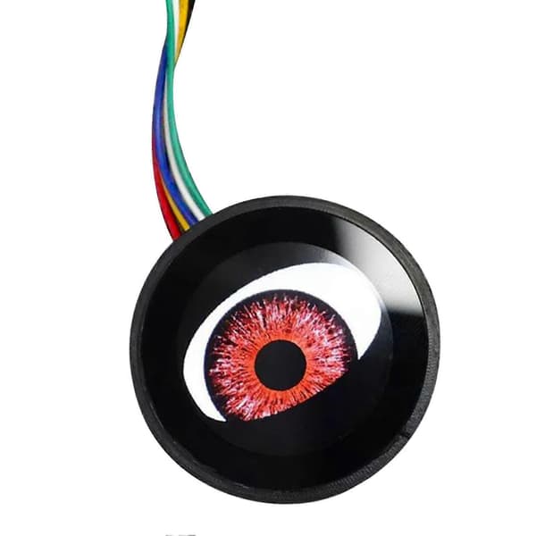 Led Dynamics Devil Eye Bil 12v Strålkastare LED Bilstrålkastarlampor för Universal Bil Motorcykel No adjust Red 1pcs