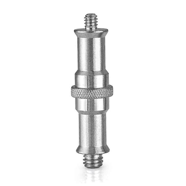 Stykker Standard 1/4 til 3/8 tommer Metall Hann Konverter Gjengede Skrueadapter Spigot Stud for Studio Lysstativ, Blitssko/Kaldskoadapter, Kulehode