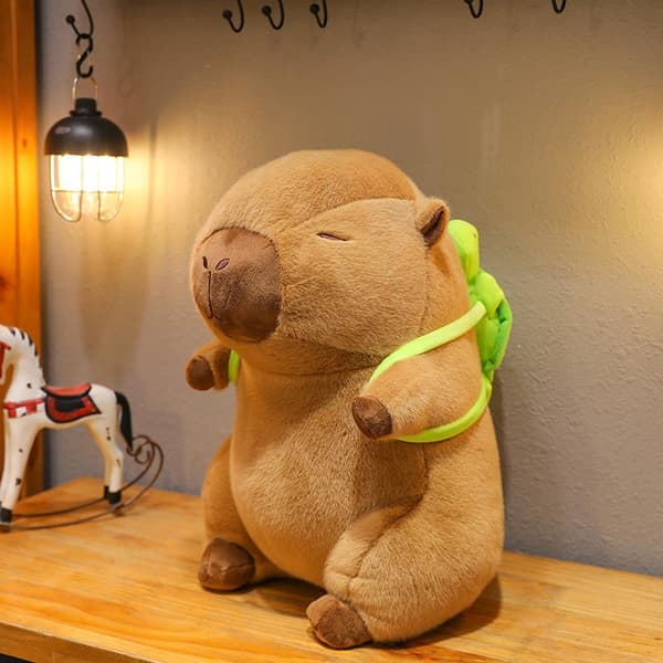 25-60 cm Sød Capybara Plyslegetøj Simulation Capybara Fluffy Dukke Internet Berømthed Dyr Bløde Tøjdyr Værelsesindretning Børnegave 1 Height 35cm