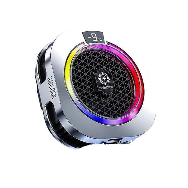 TH16 Pro Halvleder Telefonkøler Magnetisk Bagklips RGB Gaming Køler til iPhone Android PUBG Radiator