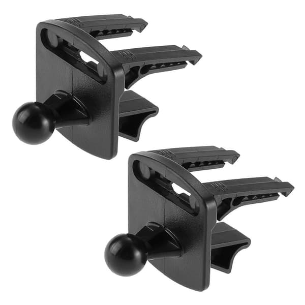 2X GPS Ventilationsgitterholder Navigationsholder til Garmin Nuvi Black