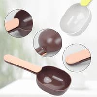 Lntyq 2-pack plastsked för kattmat, foder- och matskopa för husdjur