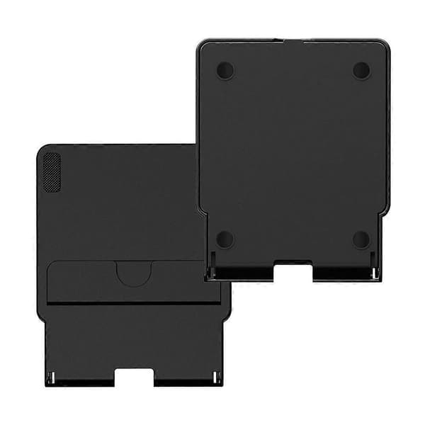 For Nintendo Switch 2-stativ For Switch OLED Justerbart stativ Bærbart Switch Sammenleggbart skjermstativ Lite black/1pcs