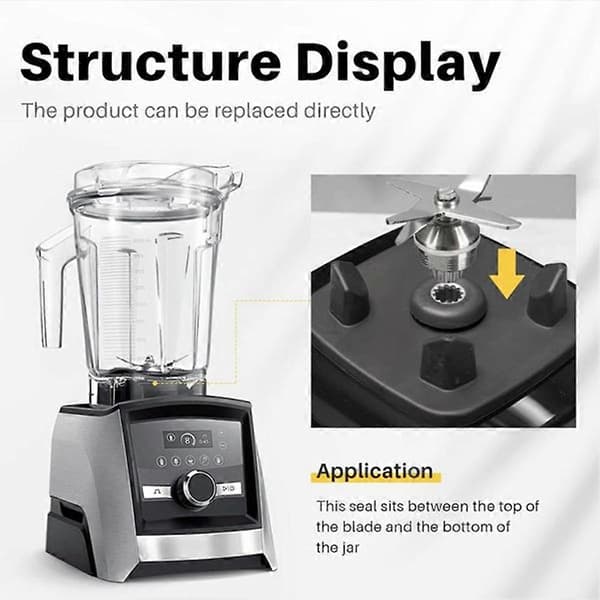 Byte av mixerbladsenhet för Vitamix 5200, 5300, A2300 Silver