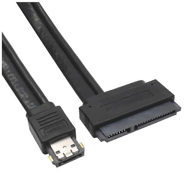 7+15Pin SATA HDD til strøm ESATA-adapter strøm ESATA USB 2.0 5V 12V