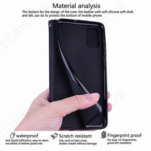 Huawei Mobilskal för Huawei Mate 30Lite Telefonfodral Stativ Brown