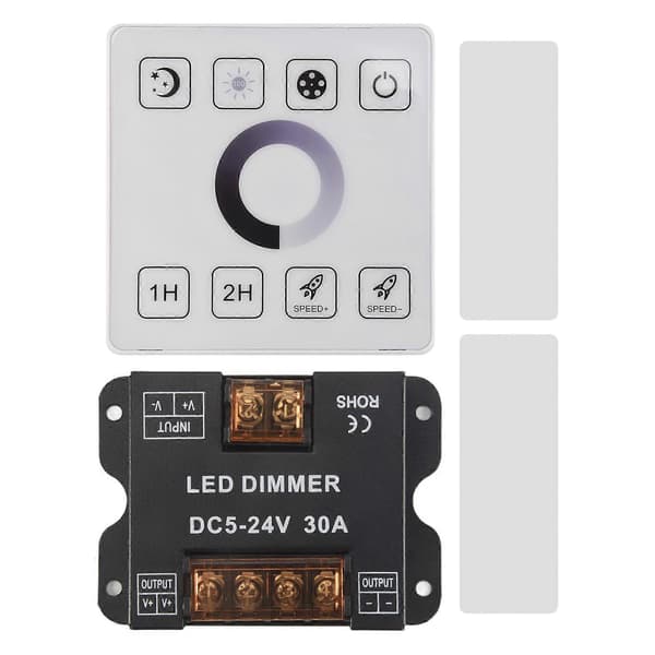 Dimmerkontroll för DC5-24V 30A enfärgad LED-listbelysning