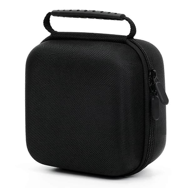 For Apple Mac Mini M4 Hard Carrying Case Shockproof Travel Storage Bag Anti-scratch Protective Cover Black
