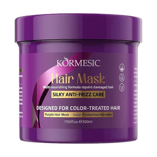Fugtgivende KORMESIC Lilla Hårmaske - 500ml
