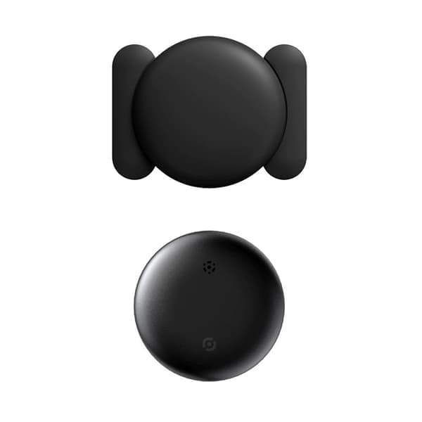 GPS-tracker til køretøjer og biler, GPS-biltracker i realtid, kompatibel med Find (kun iOS), med magnetisk etui - 1 sæt sort 1 sæt