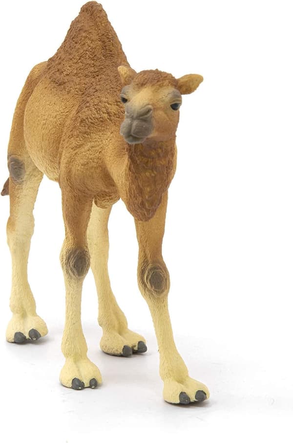 Realistisk kamelfigur - Meget detaljeret, holdbart vildt dyr-legetøj, ideelt til læring og leg, perfekt