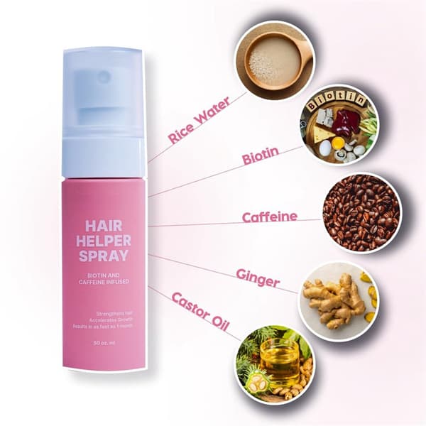 Hair Helper Spray - Återfuktar och mjukgör torrt, skadat hår.