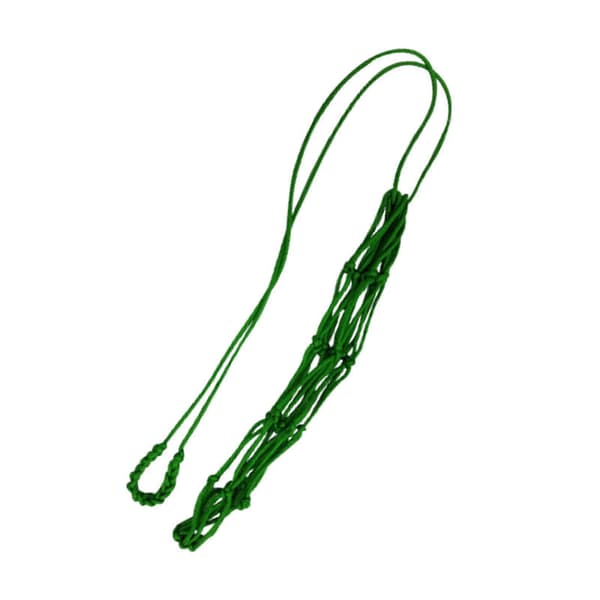 Fodboldnetpose Nylonnetpose Holdbart bærbart tilbehør Udendørs netpose Green