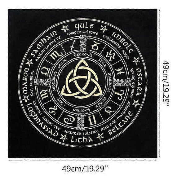 Astrologi Spådom Pendel Brädspel Duk 11