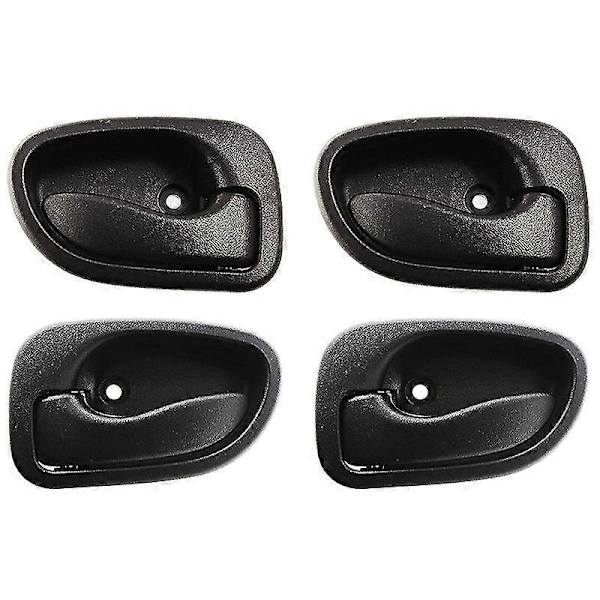 4 pcs Interior Inner Door Handle Left/Right For Accent 1995-1999 Auto Replacement S
