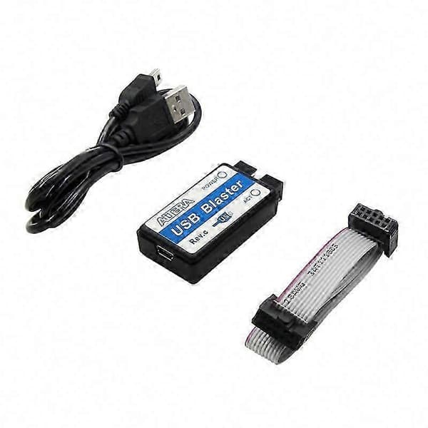 Altera USB Blaster Download Kabel - FPGA CPLD Programmer Debugger Kit med Båndkabel - Professionelt Indlejret Systemudviklings- og Programmeringsværktøj