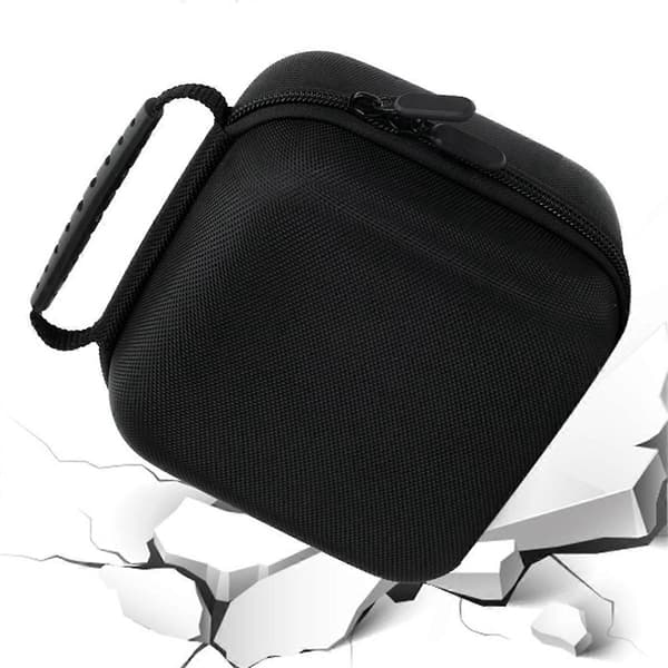 For Apple Mac Mini M4 Hard Carrying Case Shockproof Travel Storage Bag Anti-scratch Protective Cover Black