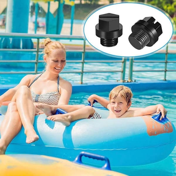 4-pack avtappningspluggar med O-ringar pumpkontakt poolfilter SPX1700FG