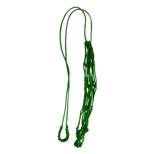 Fodboldnetpose Nylonnetpose Holdbart bærbart tilbehør Udendørs netpose Green