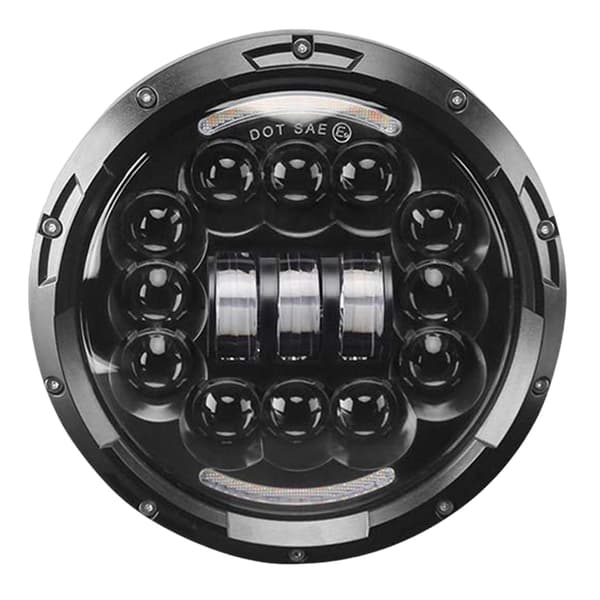 Rund 7-tommers bil LED-frontlykt med 15-perle høyeffekts arbeidslys for lastebil Without Wire 1PCs