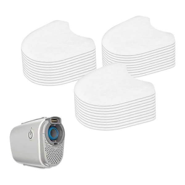 50-pack AirMini-filter kompatibla med AirMini resemaskin Vit