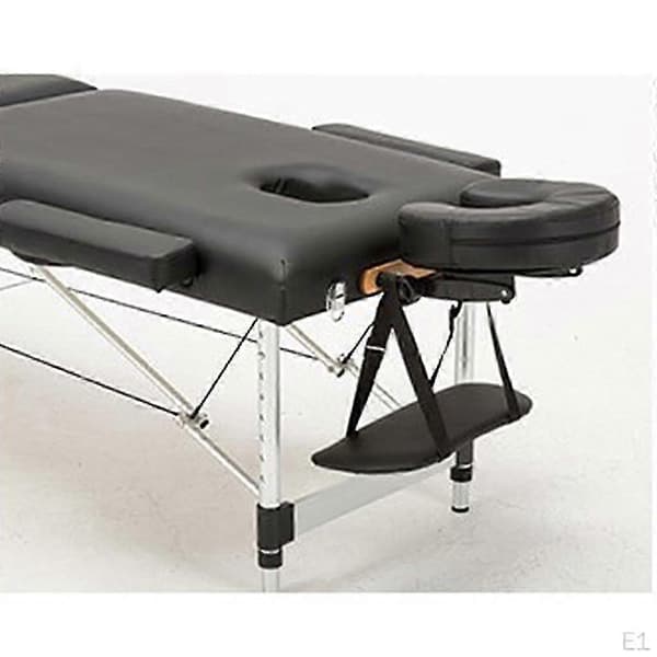 Ansigts pude kompatibel massagebord seng, sort