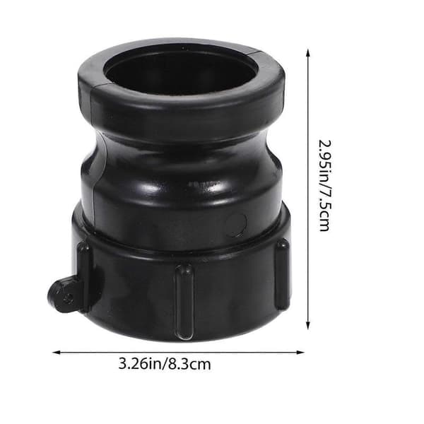 2 stk. knastfitting 2 tommer til 2 tommer NPT IBC-beholderfitting lynkobling