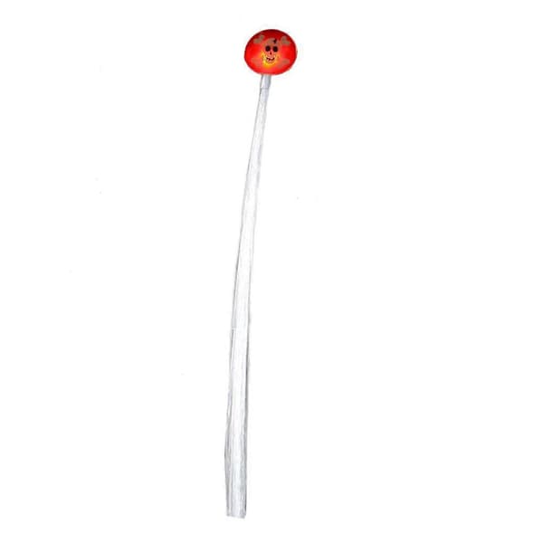 Lysende fiberoptisk hårfletning - LED-lys, 3 sekunders klip, festtilbehør HalloweenTrickOrTreatCandy Onesize