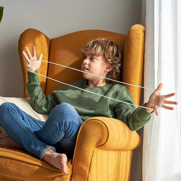 1 sæt vuggetovsspil håndspil fingerstrenge samarbejdsspil reb