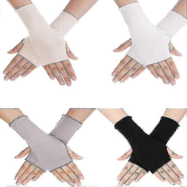 Unisex handledskorta körhandskar med UV-skydd