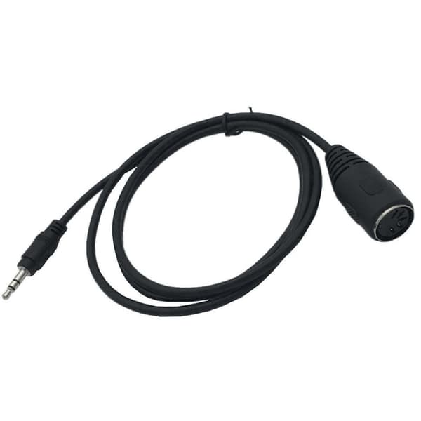 Pakkaus Type-A MIDI - 3,5 mm sovitinkaapeli, 20 tuumaa, äänikaapeli Black
