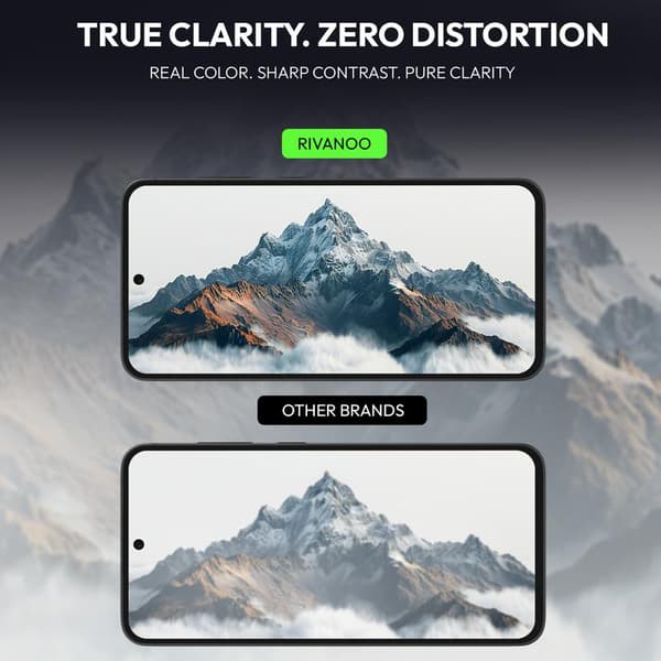 2-pack Samsung A55 Screen Protector - Tempered Glass | [Automatic Installation] - Bubble-Free Samsung A55