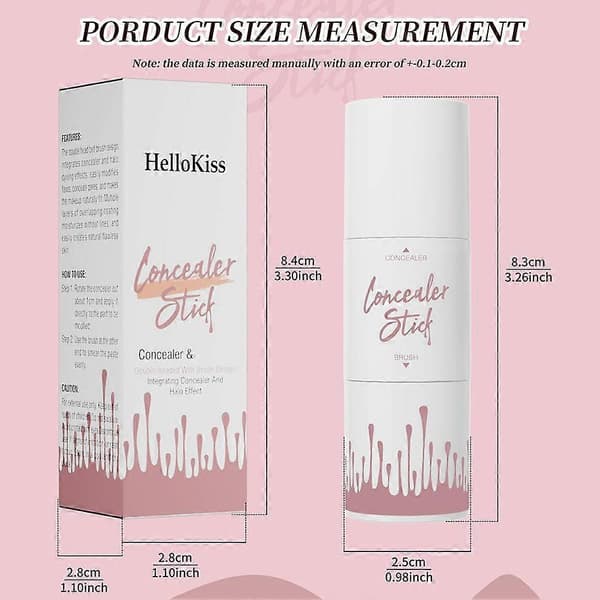 hellokiss Multifunktionell Concealer Stick Utjämnande-4g 1
